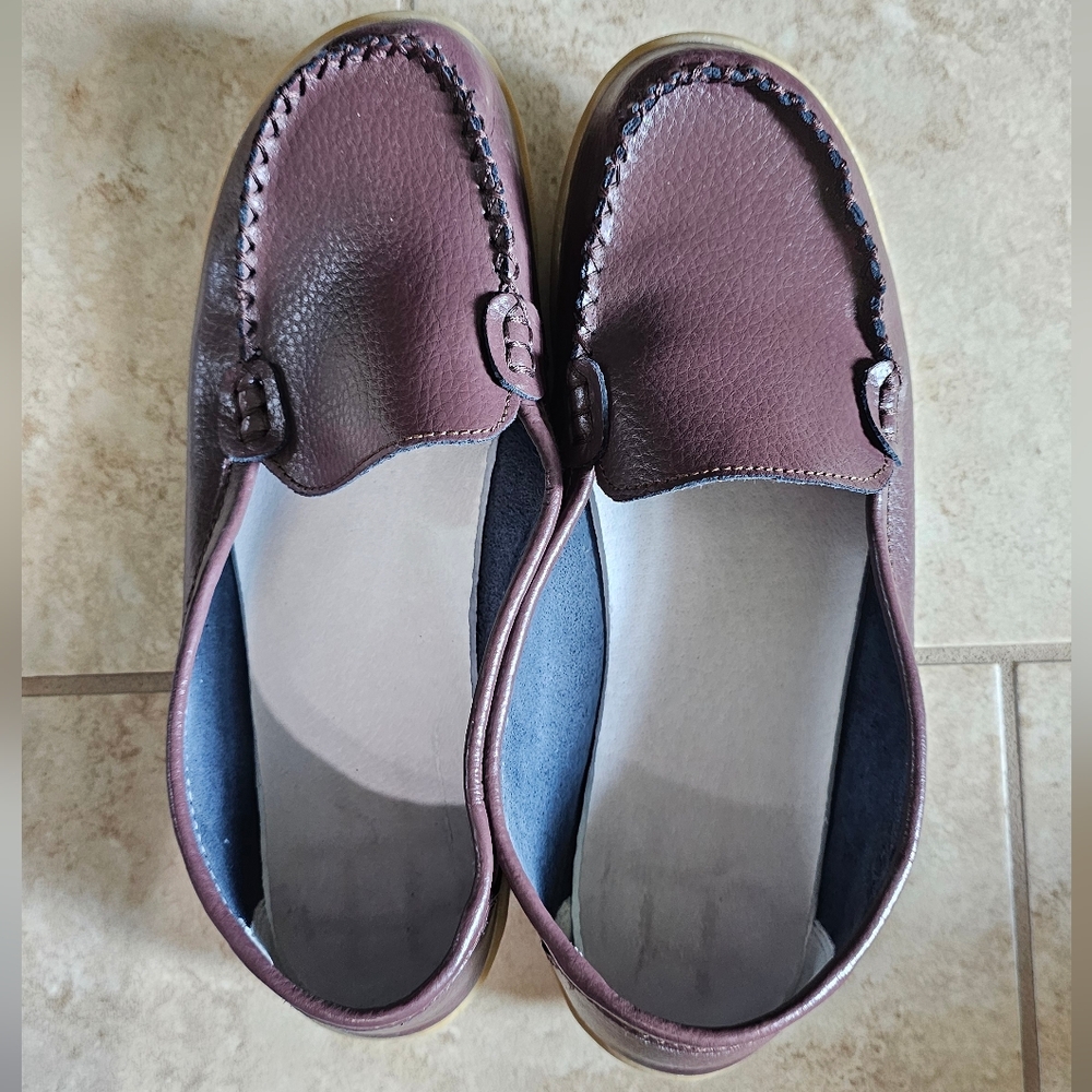 Brown Leather Loafers
